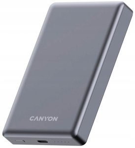 Canyon CANYON Powerbank OnPower 510 slim Magsafe 10000 mAh PD20W Grafitowy 5