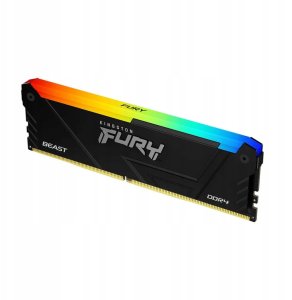 Pamięć RAM Kingston Fury Beast RGB DDR4 8GB 3200MHz CL16 (KF432C16BB2A/8) 1