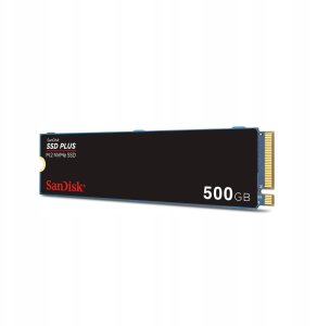 Dysk SSD SanDisk Dysk SSD SanDisk SSD Plus 500GB M.2 PCIe (SDSSDA3N-500G) 3