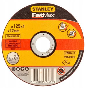 Flat S/Steel Cut B/Disc 125x1.0 1