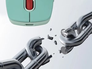 CANYON Mysz bezprzewodowa MW-26 LCD Cicha Dwa Tryby Zielona 2