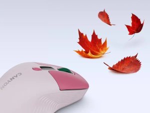 CANYON Mysz bezprzewodowa MW-26 LCD Cicha Dwa Tryby Różowa 2