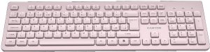 CANYON Klawiatura HKB-W01 UK/US AAA Bezprzewodowa Beżowa 2