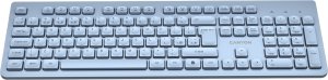 CANYON Klawiatura HKB-W01 UK/US AAA Bezprzewodowa Niebieska 2