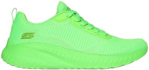 Buty damskie SKECHERS BOBS Squad Chaos  (117216-LIME) 37.5 1