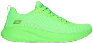Buty damskie SKECHERS BOBS Squad Chaos  (117216-LIME) 38.5 3