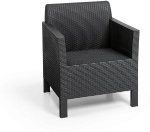 KETER ZESTAW MEBLI OGRODOWYCH CHICAGO 3+1 GRAFIT 2