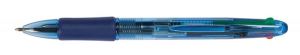 Q-Connect Długopis automatyczny 4-color 0.7mm (linia) Niebieski 1