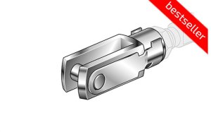 Końcówka widełkowa M16x1,5, D50-63, FS/080-100 1