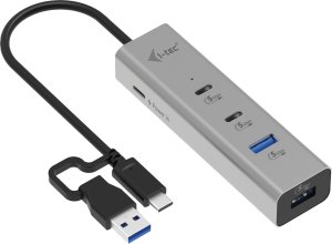 i-tec Universal Charging Metal HUB 2x USB-C + 2x USB-A Port, PD 85W 1
