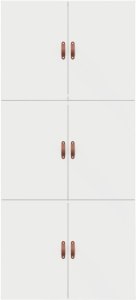 Rama łóżka z miejscem na przechowywanie Biała 90x200 cm 9