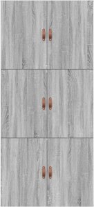 Łóżko z pojemnikiem Szare Sonoma 90x200 cm 9