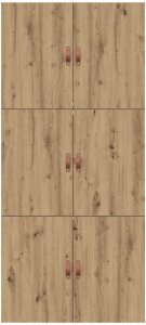 Rama łóżka do przechowywania Artisan Oak 100x200 cm 9