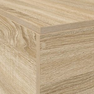 Rama Łóżka Do Przechowywania Sonoma Dąb 160x200 cm 12