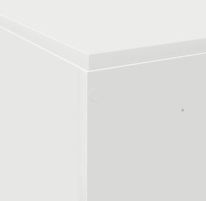 Rama Łóżka z Miejscem na Przechowywanie Biała 120x190 cm 12