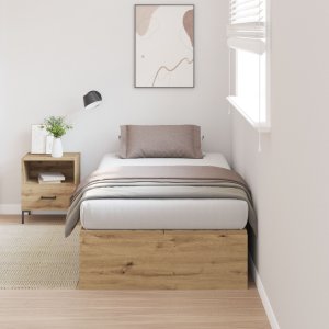 Łóżko z miejscem na przechowywanie Artisan Oak 80x200 cm 1