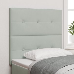 Lampa Nocna z LED Szary 100 cm Aksamit 1