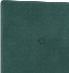 Rama Łóżka Ciemnozielona 90x190 cm Z Weluru 11