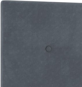 Łóżko Ciemnoszare 120x190 cm Aksamit 11