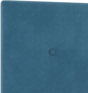 Łóżko w kolorze ciemnoniebieskim 90x200 cm z aksamitu 11