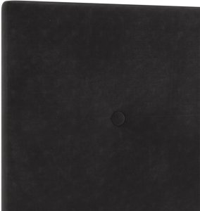 vidaXL Łóżko Aksamitne Czarna 160x200 cm 11