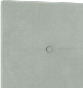 Łóżko Szare Jasnoszare 200x200 cm Aksamit 11