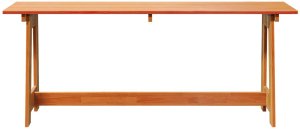 ławka ogrodowa Akacja 119x35x47 cm Lite drewno sosnowe 4