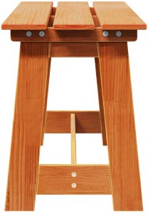 ławka ogrodowa Akacja 119x35x47 cm Lite drewno sosnowe 5