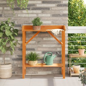 Stół do pielęgnacji roślin Akacja 75x40x90 cm Lite drewno Sosna 1