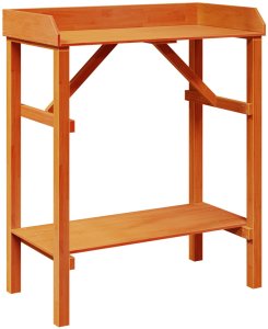 vidaXL Stół do pielęgnacji roślin Akacja 75x40x90 cm Lite drewno Sosna 2