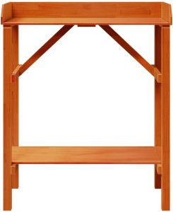 vidaXL Stół do pielęgnacji roślin Akacja 75x40x90 cm Lite drewno Sosna 5