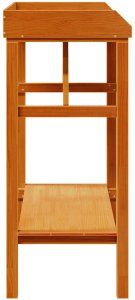vidaXL Stół do pielęgnacji roślin Akacja 75x40x90 cm Lite drewno Sosna 6