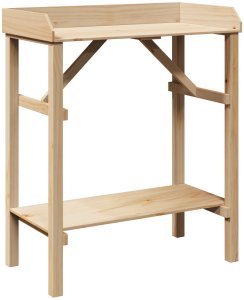 vidaXL Stół ogrodowy do pielenia 75x40x90 cm z drewna sosnowego 2