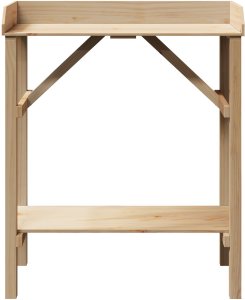 vidaXL Stół ogrodowy do pielenia 75x40x90 cm z drewna sosnowego 5