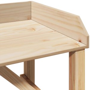 vidaXL Stół ogrodowy do pielenia 75x40x90 cm z drewna sosnowego 8