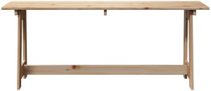 ławka ogrodowa 119x35x47 cm z litego drewna sosnowego 4