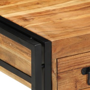 Stolik boczny 40x40x50 cm z litego drewna akacjowego 8