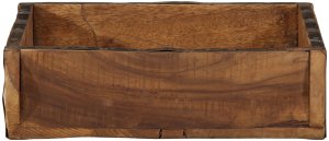 vidaXL Tace 4 szt 31x29x10 cm Z drewna z odzysku 5