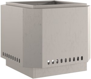 Ognisko Bezdymne 58x58x51 cm Stal Zardzewiała 4