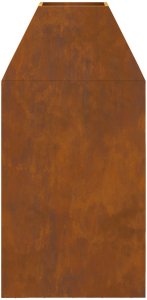 vidaXL Kominek ogrodowy 50x50x100 cm 2