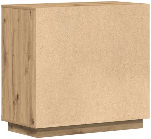 Stół boczny Artisan dąb 80x34x75 cm z drewna inżynieryjnego 8