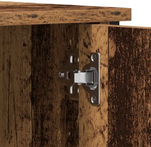 vidaXL Stolik Na Telewizor Stare Drewno 100x40x50 cm 9