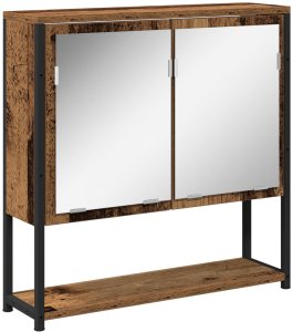 vidaXL Szafka lusterkowa 60x16x60 cm (862223) 2