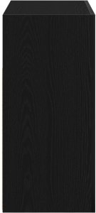 vidaXL Szafka z oświetleniem LED, czarny dąb, 80x35x75 cm 7