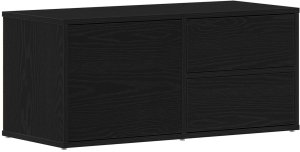 vidaXL Szafka RTV Artisan Dąb 80x34x35,5 cm 2