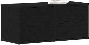 vidaXL Szafka RTV Artisan Dąb 80x34x35,5 cm 3