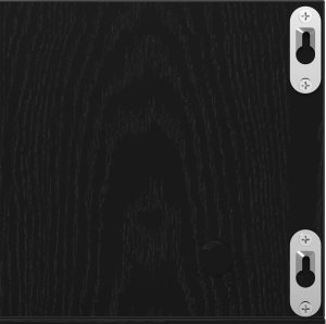 Półka na CD - Czarny Dąb 75x18x18 cm z materiału drewnopochodnego 2