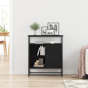 vidaXL Szafka Black Oak 69x35x80 cm 2