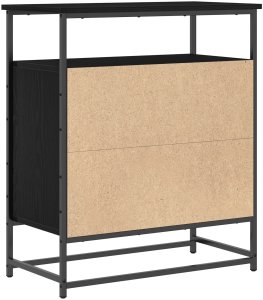 vidaXL Szafka Black Oak 69x35x80 cm 5