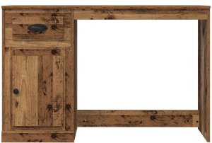 Biurko vidaXL Brązowe 115 cm x 50 cm 4